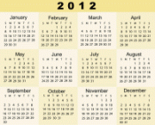 2012 Sponsored Events